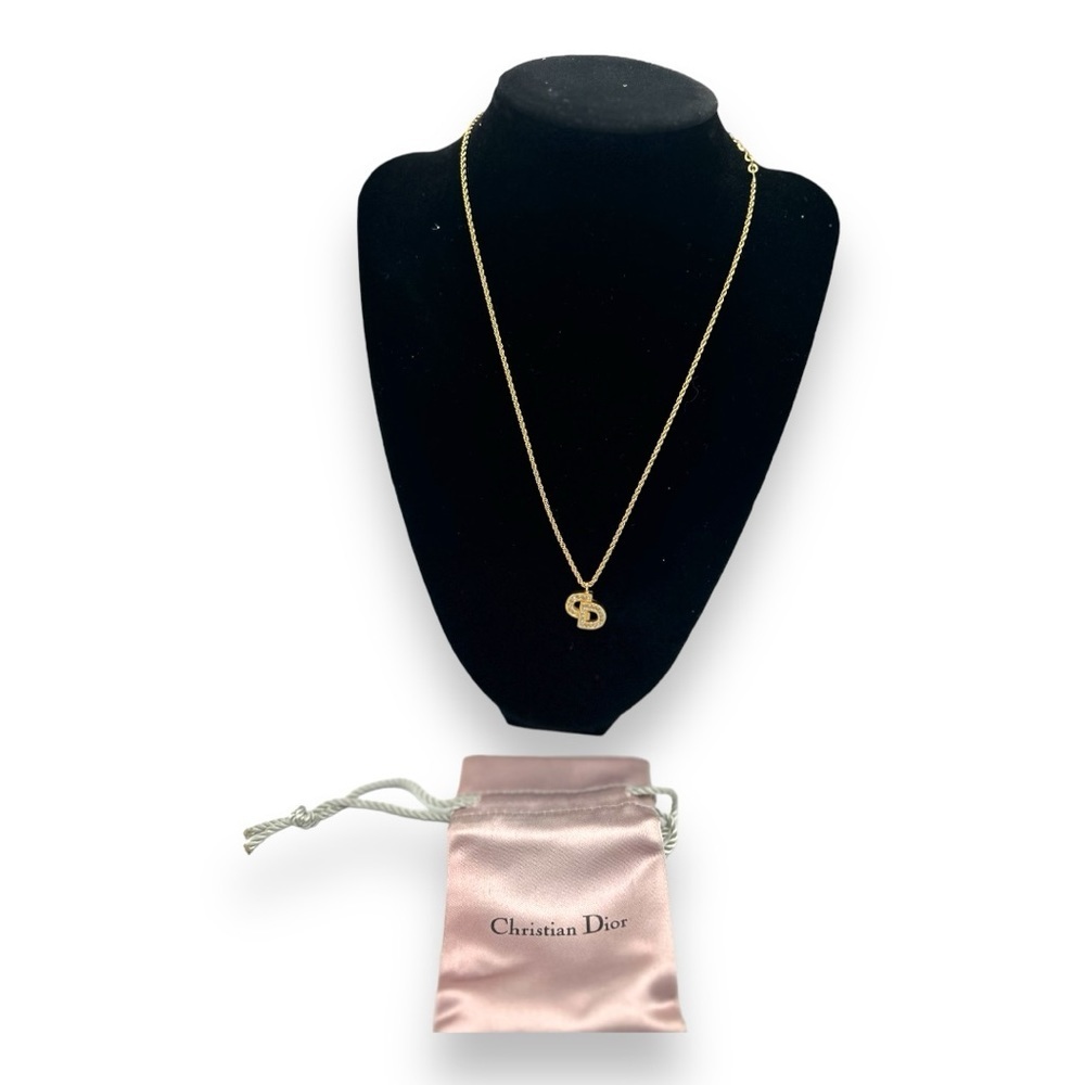Christian Dior Vintage Gold plated necklace